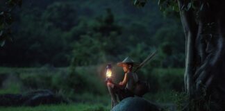 Co ile metrów lampa w ogrodzie?